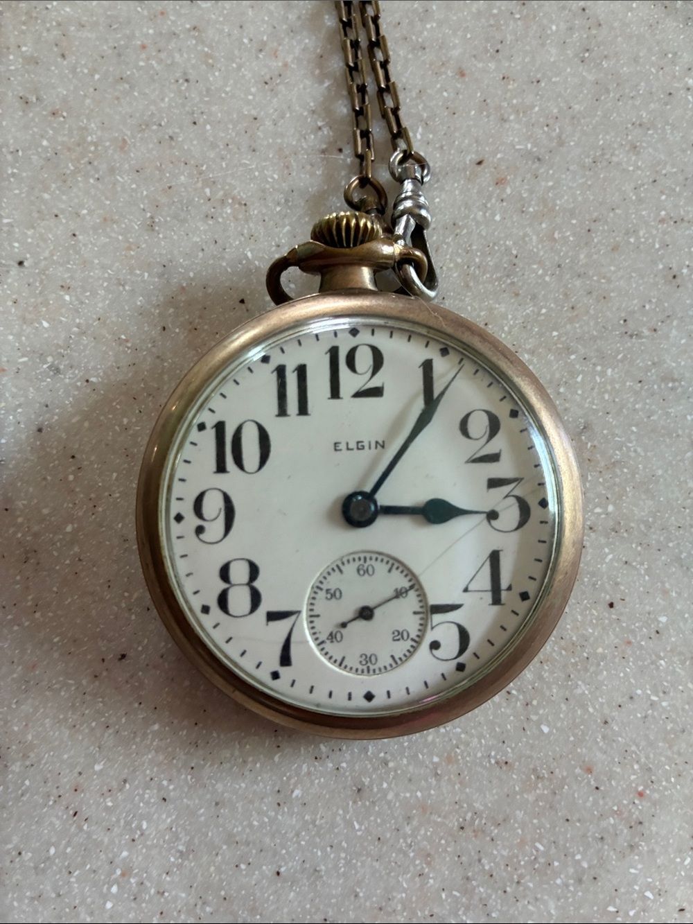 Antique Elgin Working Pocket Watch Railroad Grade - Picture 3 of 11